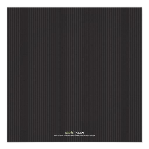 Elegant Damask Dinner Party Invitation (lime)