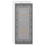 Elegant Damask Filigree Bridal Shower Party 2