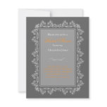 Elegant Damask Filigree Bridal Shower Party 2