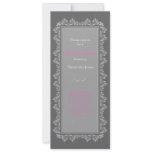 Elegant Damask Filigree Bridal Shower Party 4