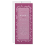 Elegant Damask Filigree Bridal Shower Party 5 Custom Invites