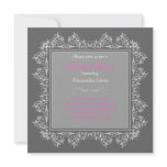 Elegant Damask Filigree Bridal Shower Party 6