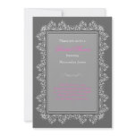 Elegant Damask Filigree Bridal Shower Party 6