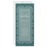 Elegant Damask Filigree Bridal Shower Party Personalized Invites