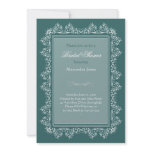 Elegant Damask Filigree Bridal Shower Party