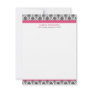 Elegant Damask Flat Note Cards (Oscars) Custom Announcements