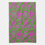 Elegant Damask Hand Towel