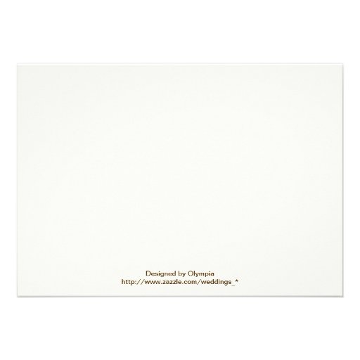 Elegant damask mint green, ivory wedding personalized announcement