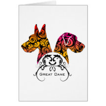 Elegant Danes Card