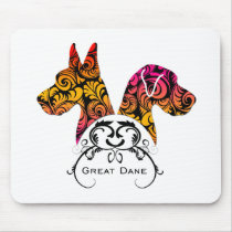 Elegant Danes mousepads