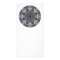 Elegant Decorative Round Pattern. Custom Photo Card