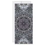 Elegant Decorative Round Pattern. Custom Full Color Rack Card
