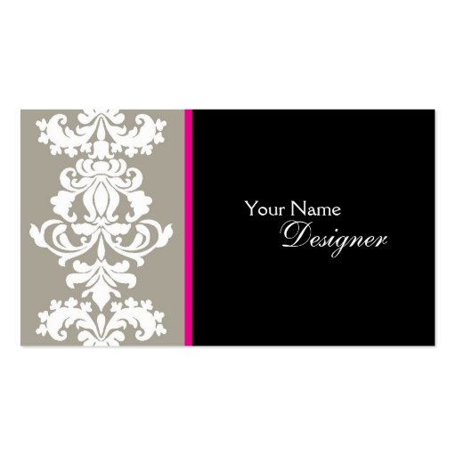 Elegant Designer Business Card (front side)