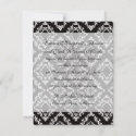 elegant diamond damask black white