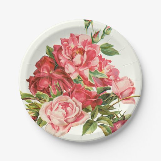 floral paper plates floral paper plates