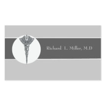 Elegant Doctors Medical Appointment Business Cards