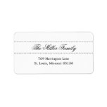 Elegant Dots Address Labels labels