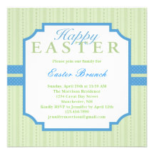 Elegant Easter Invitation