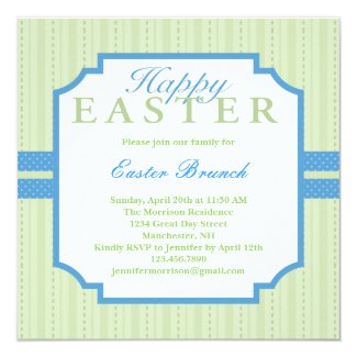Elegant Easter Invitation