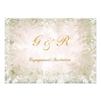 Elegant Engagement Invitation