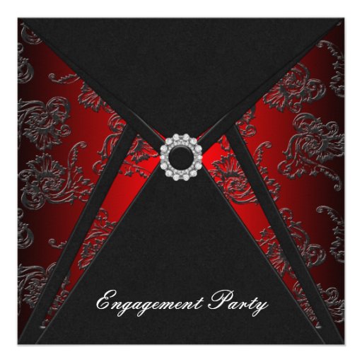Elegant Engagement Party Invitations
