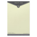 Elegant Envelope (slate) Monogram Stationery by BeezKneez Elegant Envelope (slate) Monogram Stationery