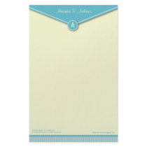 Elegant Envelope (tiffany) Monogram Stationery by BeezKneez Elegant Envelope (tiffany) Monogram Stationery