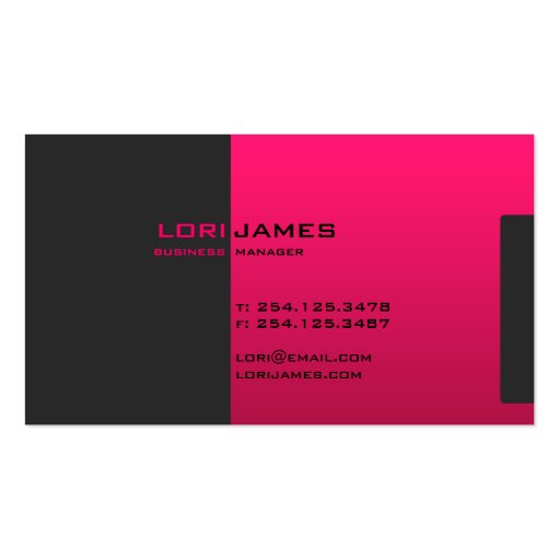Elegant Executive Business Card Template Zazzle