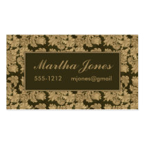 elegant fabric inspired business card (#BUS 016) business cards