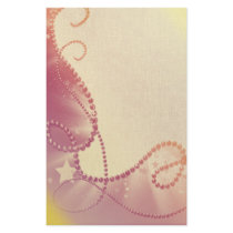 Elegant Fall Floral Border (4) Personalized Stationery