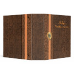 Elegant Fall Wedding Organizer Binder