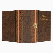 Elegant Fall Wedding Organizer Binder