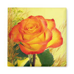 Elegant Floral Card (58) Fridge Magnet