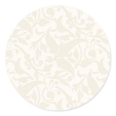 Elegant Floral D1 - Stickers (for Wedding's Too!)