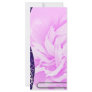 Elegant Floral design on navy blue and creative ar Rack Card Design