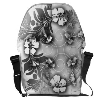 Elegant Floral Messenger Bag