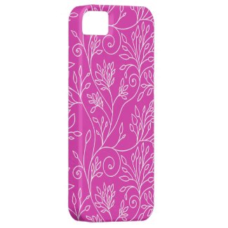Elegant floral pink iPhone 5 Case iPhone 5 Case