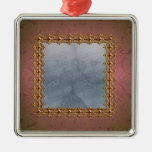 Elegant Flourish Photo Keepsake Ornament
