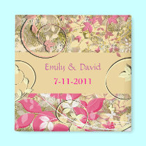 Elegant Foliage magnets