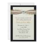 Elegant Formal Anniversary Invitation