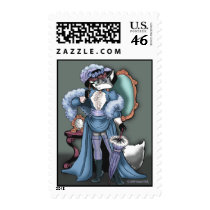 Elegant Fox Postage postage by artvixn Elegant Fox Postage postage