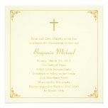 Elegant Frame Baptism/Christening Invitation invitations