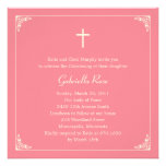 Elegant Frame Baptism/Christening Invitation invitations