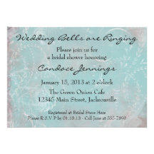 Elegant French Blue Toile Custom Invitation
