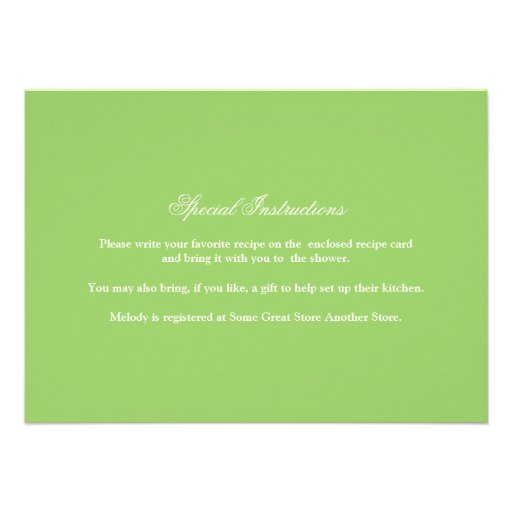 Elegant Fuchsia Pink Green Floral Bridal Shower Announcements