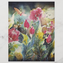 Elegant Garden of Flowers Flyer