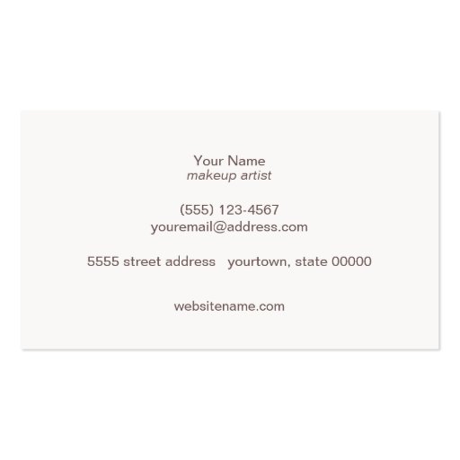 Elegant Glam Gold Sequins Gold Light Pink Striped Business Card Template (back side)