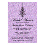 Elegant Glitter Bridal Shower invitations