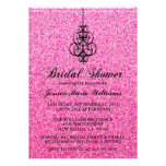 Elegant Glitter Bridal Shower invitations