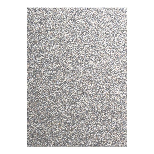 Elegant Glitter Framed Wedding Invitation